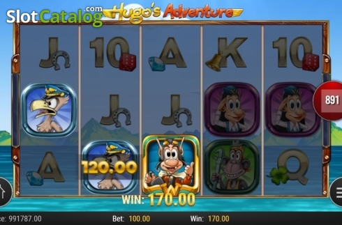 Скрин6. Hugos Adventure слот