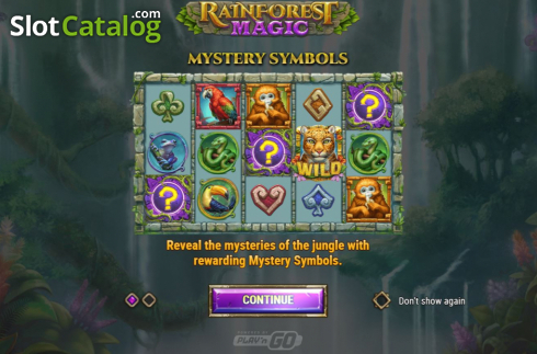 Скрин2. Rainforest Magic слот