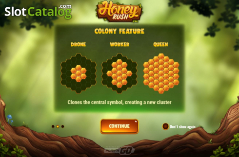 Скрин2. Honey Rush слот