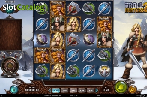Скрин3. Troll Hunters 2 слот