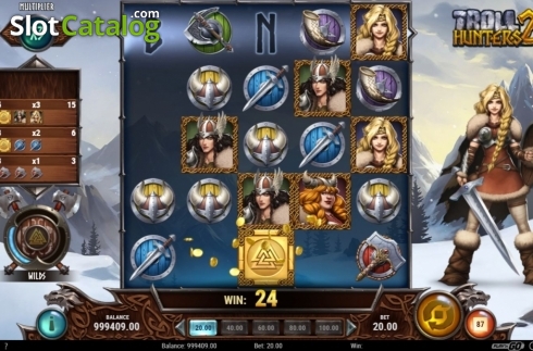 Скрин5. Troll Hunters 2 слот