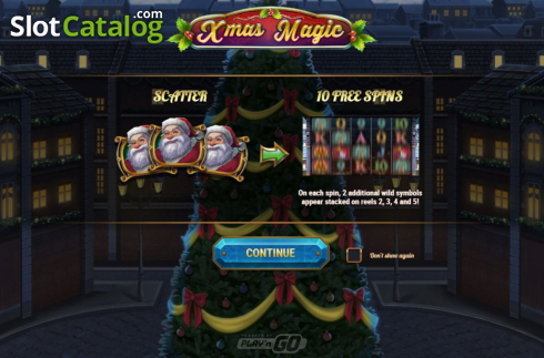Скрин2. Xmas Magic слот