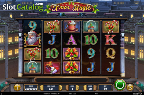 Скрин3. Xmas Magic слот