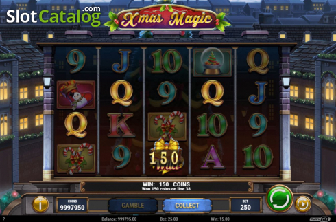 Скрин5. Xmas Magic слот