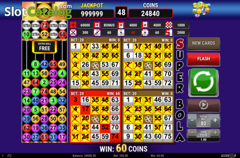 Скрин7. Super Bola Bingo слот
