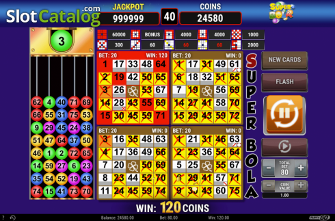 Скрин8. Super Bola Bingo слот