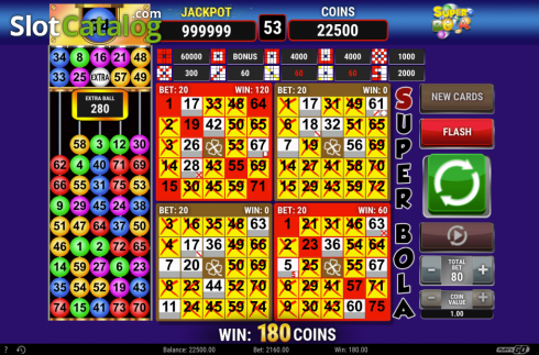 Скрин9. Super Bola Bingo слот