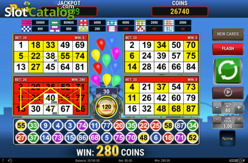 Скрин9. Park Bingo слот