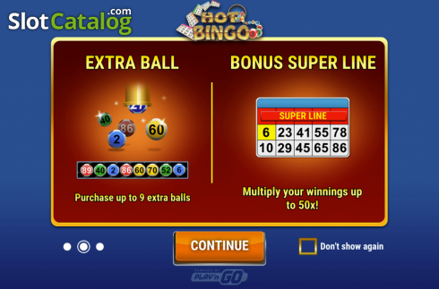 Скрин3. Hot Bingo (RCT Gaming) слот
