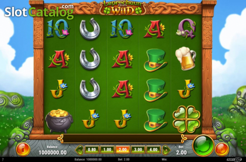 Скрин3. Leprechaun Goes Wild слот