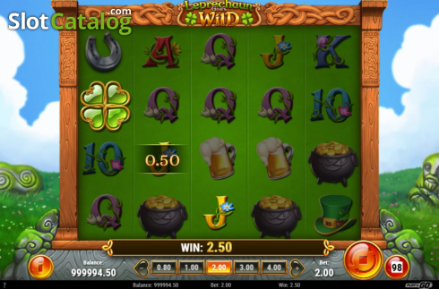 Скрин4. Leprechaun Goes Wild слот
