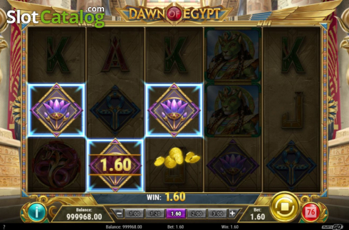 Скрин5. Dawn of Egypt слот