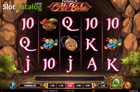 Скрин3. Fortunes of Alibaba слот