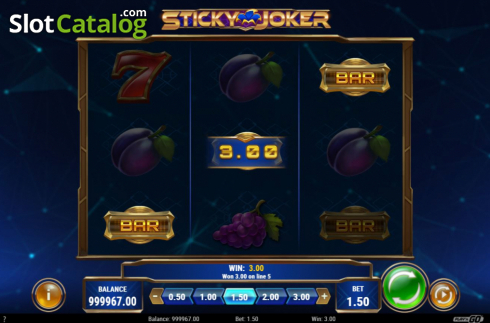 Скрин6. Sticky Joker слот