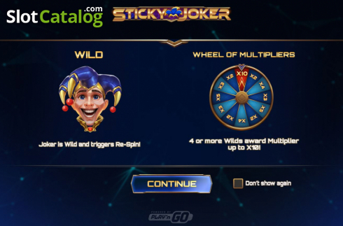 Скрин2. Sticky Joker слот