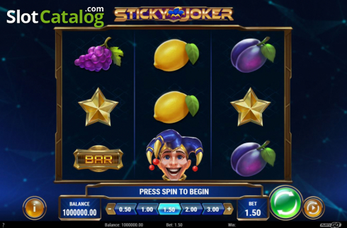Скрин3. Sticky Joker слот
