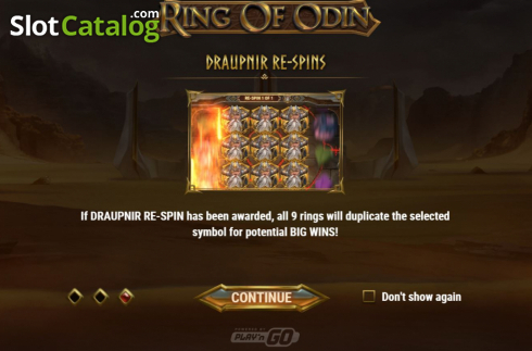 Скрин2. Ring of Odin слот