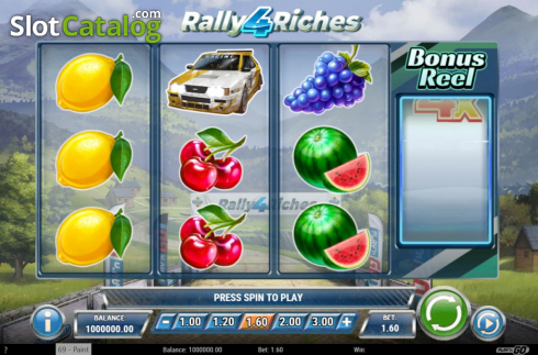 Скрин3. Rally 4 Riches (Ралли фо Ричес) слот