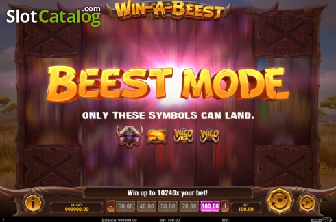 Скрин4. Win A Beest слот