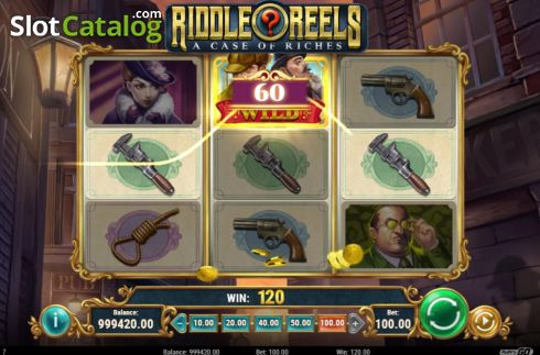 Скрин3. Riddle Reels слот