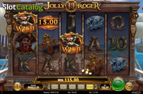 Скрин3. Jolly Roger 2 слот