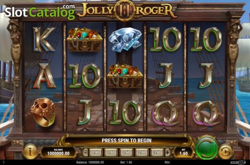 Скрин2. Jolly Roger 2 слот