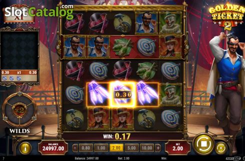 Скрин3. Golden Ticket 2 слот
