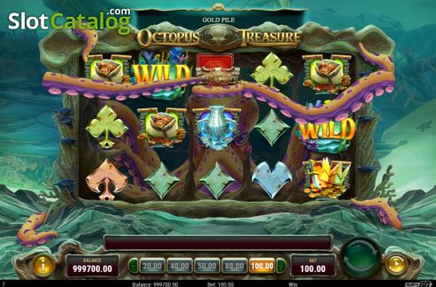 Скрин4. Octopus Treasure слот