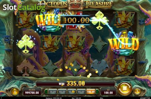 Скрин5. Octopus Treasure слот