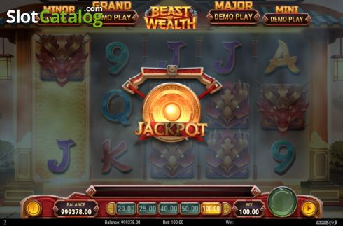 Скрин4. Beast of Wealth слот