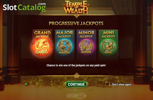 Скрин2. Temple of Wealth слот