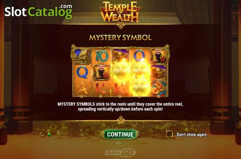 Скрин3. Temple of Wealth слот