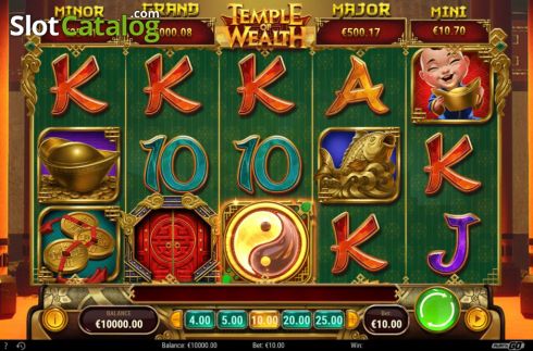 Скрин4. Temple of Wealth слот