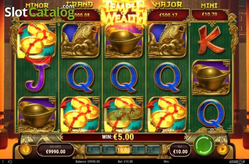 Скрин5. Temple of Wealth слот