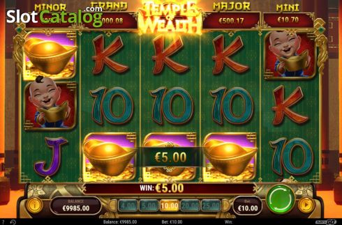 Скрин6. Temple of Wealth слот