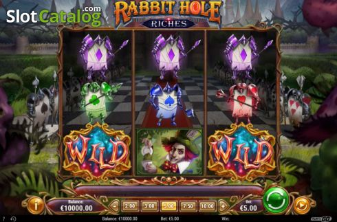 Скрин3. Rabbit Hole Riches слот