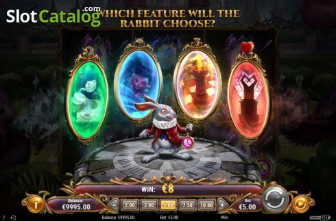 Скрин4. Rabbit Hole Riches слот