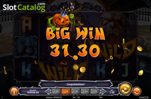 Скрин6. Helloween (Play'n Go) слот
