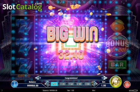 Скрин4. Disco Diamonds слот