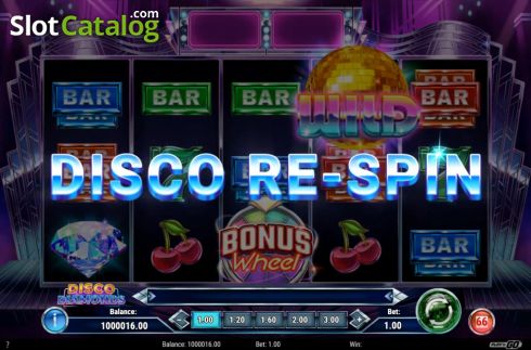 Скрин5. Disco Diamonds слот