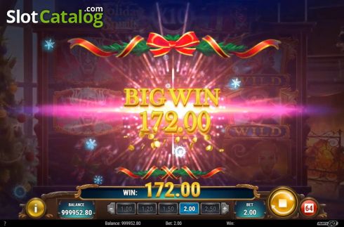 Скрин6. Holiday Spirits слот