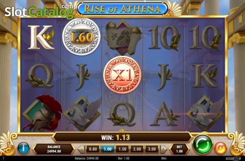 Скрин5. Rise of Athena слот