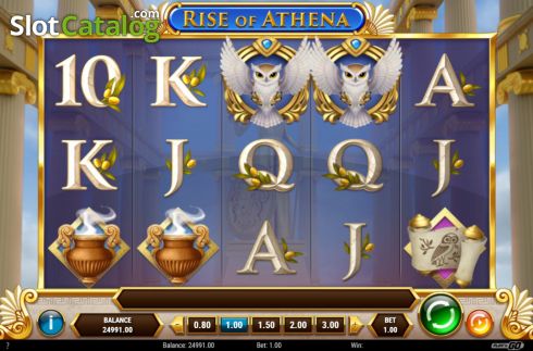 Скрин2. Rise of Athena слот