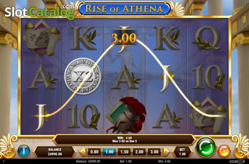 Скрин3. Rise of Athena слот