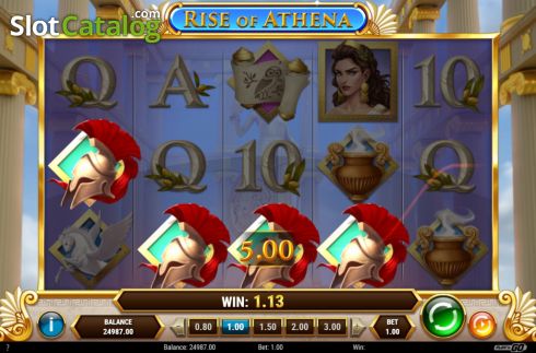 Скрин4. Rise of Athena слот