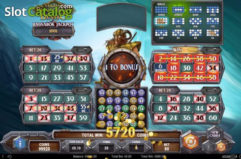 Скрин5. Viking Runecraft Bingo слот