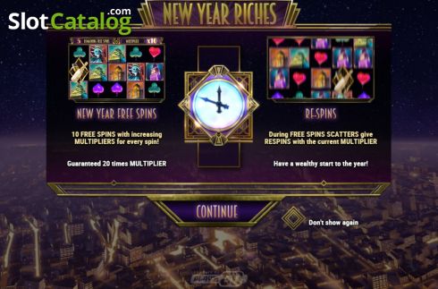 Скрин2. New Year Riches слот
