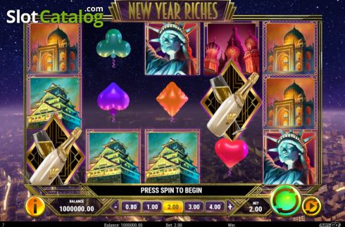 Скрин3. New Year Riches слот