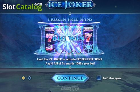 Скрин2. Ice Joker слот