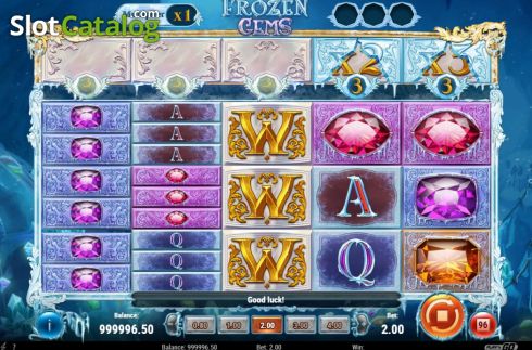 Скрин4. Frozen Gems слот